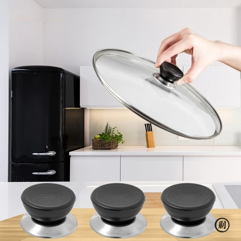 Pot Lib Knobs Caps Heat-Resistant Cooking Pan Lid Covers Replacement Lifting Handle Kitchen Cookware Handgrip