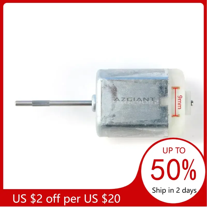 FC280 Motor 0.08-0.1A DC 12V 12000RPM 62mm Shaft Carbon Brush Micro Electric Engine Factory Direct Selling
