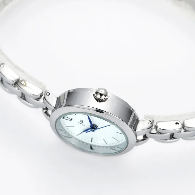 UTHAI-Montre à quartz minimaliste pour femmes, montre-bracelet pour filles du collège et du lycée, cadeau de montres à bracelet en métal, mode féminine, W103