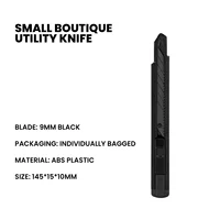 Aluminum Alloy Utility Knife Mini Art Knife Letter Openers Office Knife Diy Cutter Knife Stationery School Tools Paper Cutter 5
