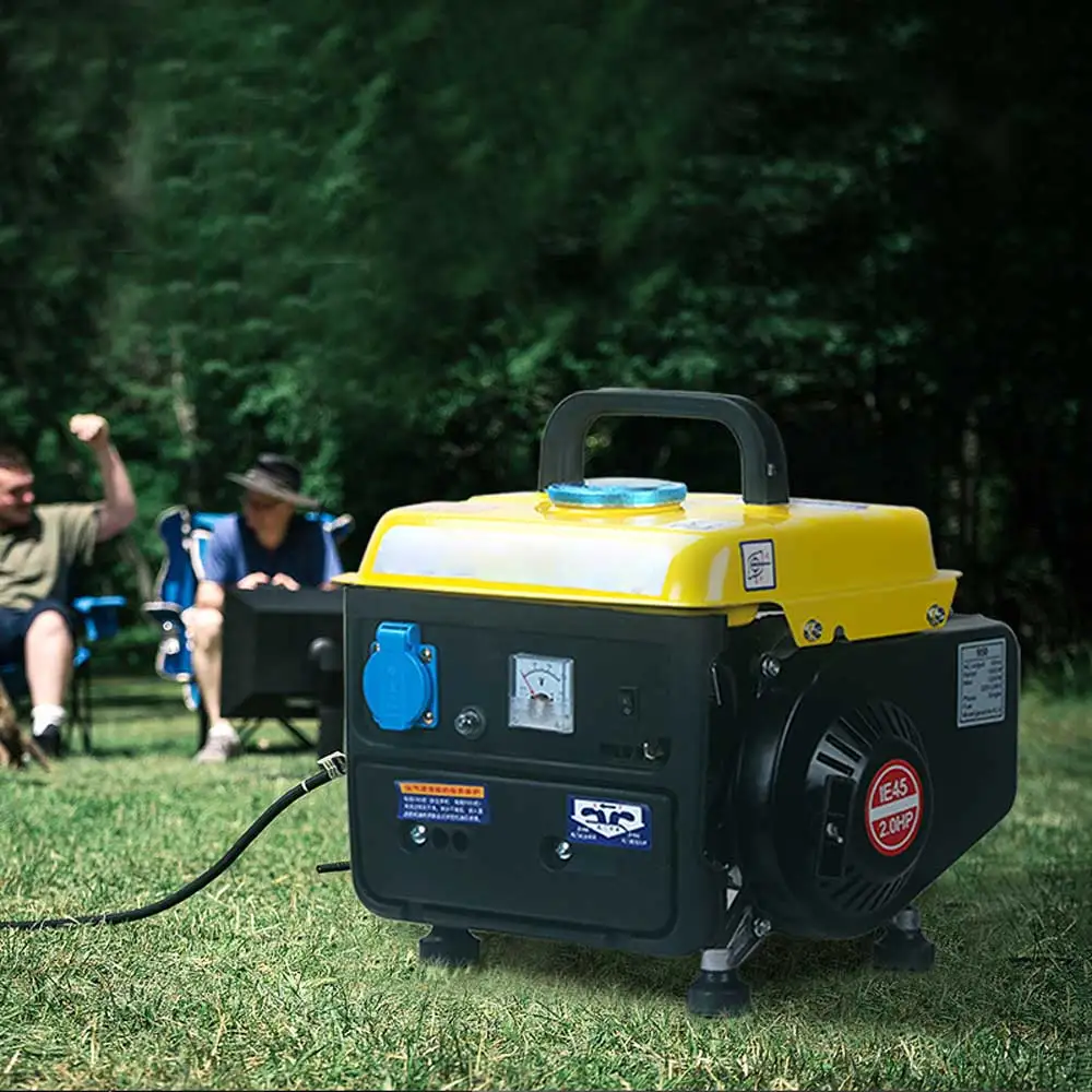 600w 220v Small Gasoline Generator Portable Household Miniature Outdoor Generator
