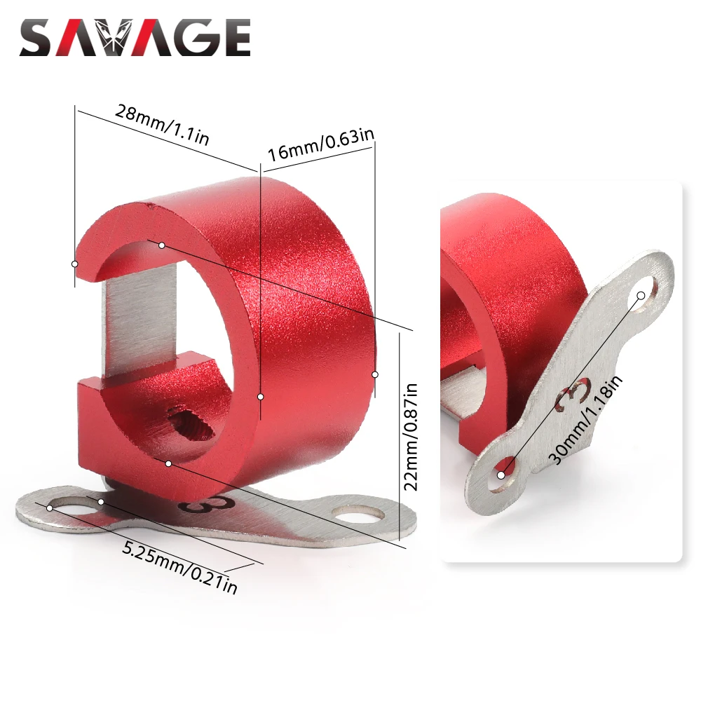 Supporto Guida Cavo Freno Three T Per Honda CRF | In Alluminio | Nero | Modelli 125R-450R 1997-2023 - Foto 10