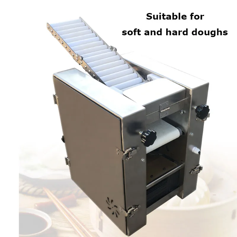 Pressing Flour Machine Commercial Stainless Steel Fully Automatic Imitation Manual Rolling Equipments Dumpling Baozi Skin Maker