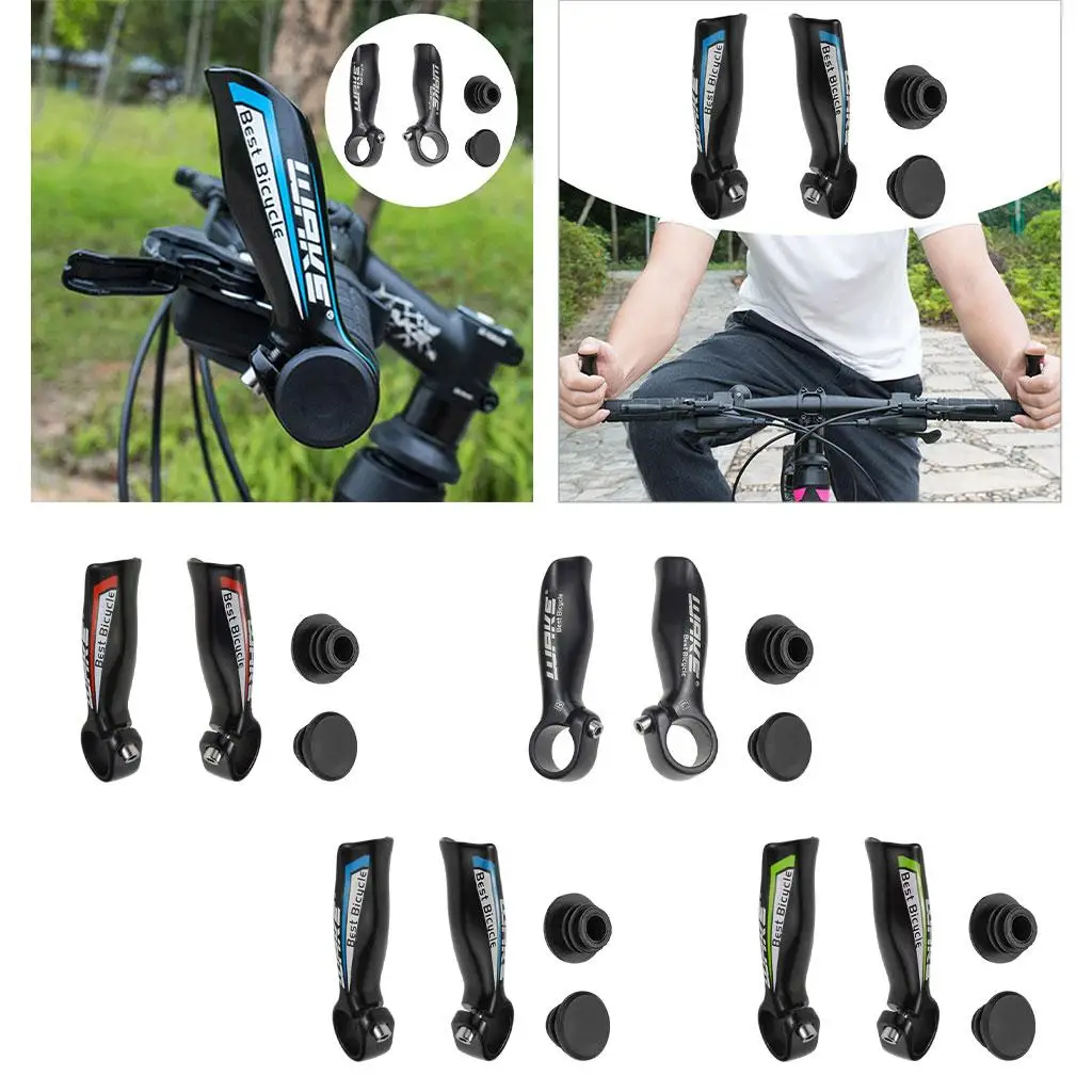 2 Pcs Mountain Bike Handlebar Ends Handle Bar Ends Cycling Accessories