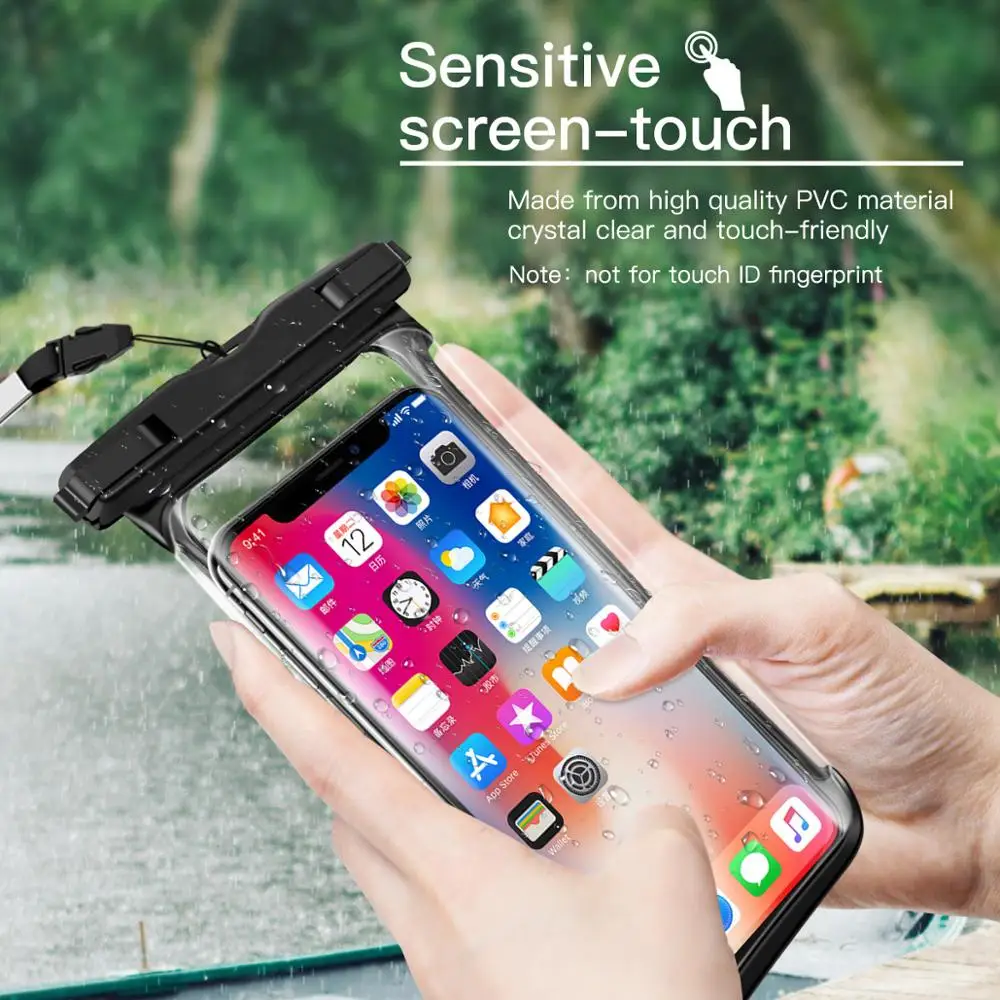 Waterproof Phone Case - HD Transparent Underwater Swim Pouch
