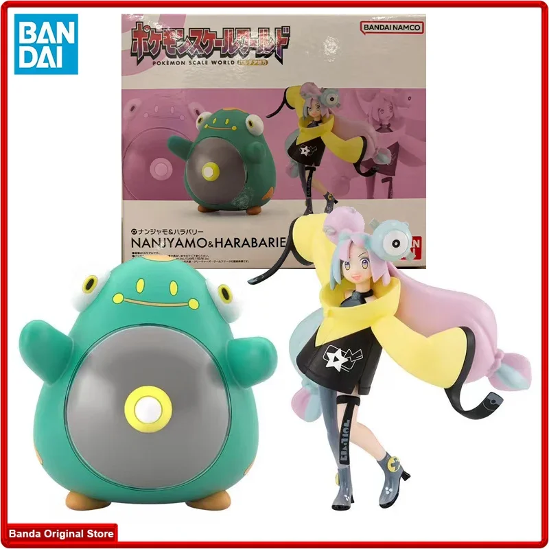 

Original Bandai Pokemon Scale World Nanjyamo Harabarie Anime Action Collection Figures Collect Ornaments Figure Model Toys