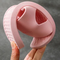 Family Unisex Women Men  Fashion Slippers EVA Soft Sole Summer Beach Sandals Couples Casual Flip Flop Shoes Bathroom Slipper 2