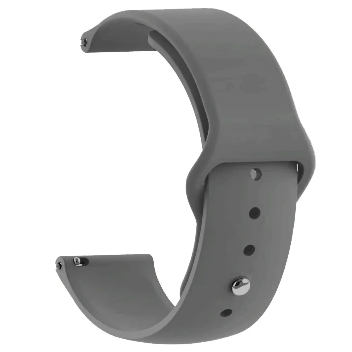 Breathable Silicone Sports Strap – 22mm Watchband