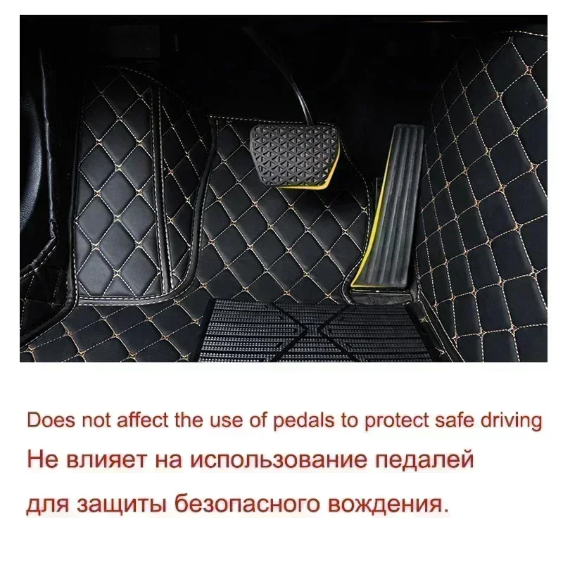 Premium Customized Car Floor Mats – All-Weather Interior Luxury Accessories