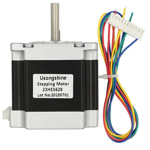 4 Lead Nema 23 Stepper Motor 57 165 Oz-in 56mm 2.8A 6.35mm/8mm TB6600 CNC Laser Grind Foam Plasma Cut