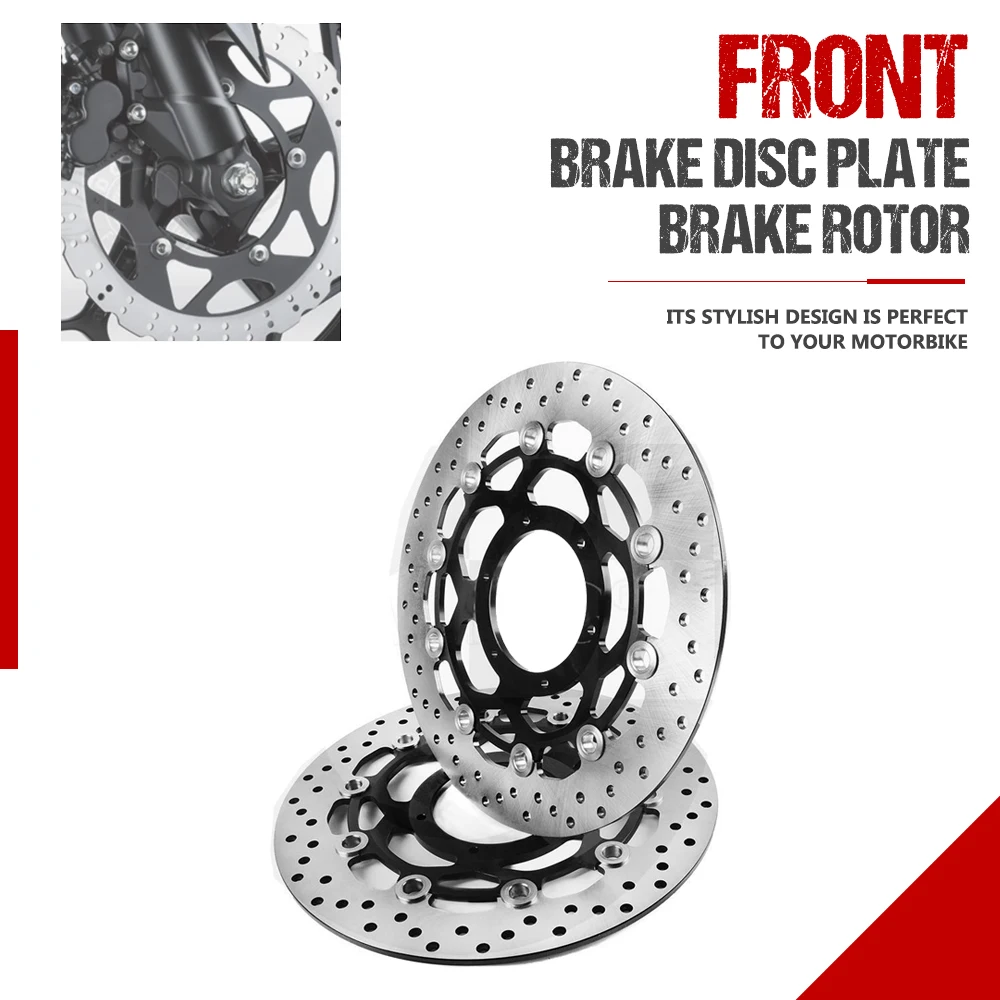 

2 Pieces Motorcycle Front Brake Disc Rotor For Honda CBR600RR CBR 600 RR 2003-2011 2012 2013 2014 2015 2016 2017 2018 2019 2020