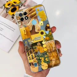 Vibrant Printed Soft Back Shockproof Phone Cover - Realme C21 (Shell - U01)