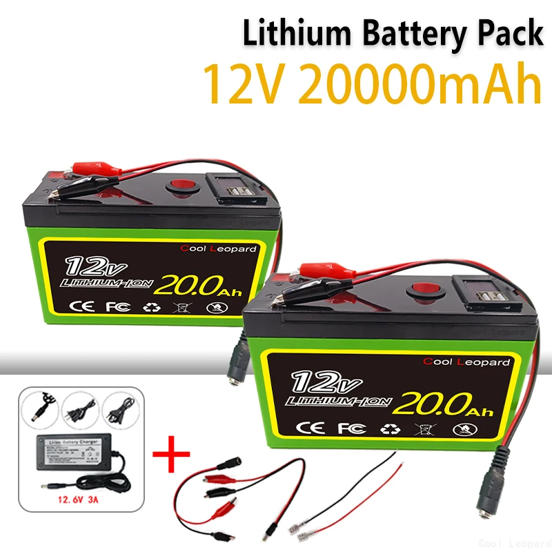 

Hot-Selling 12V 20000mAh Lithium-Ion Battery With BMS Is Used As Backup Power For Toy Cars, Surveillance Cameras And LED Lights.