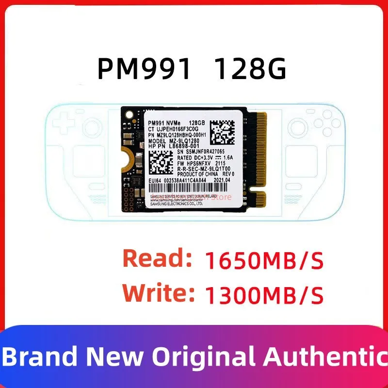 

PM991 128GB SSD PM991a 512GB 1TB M.2 NVMe 2230 Solid State Drive PCIe3.0x4 for Microsoft Surface Pro X Laptop 3