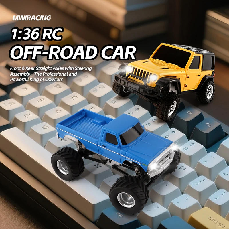 Crawler Buggy RC 4WD Tout Terrain Voiture Radiocommandée 3601 Jaune