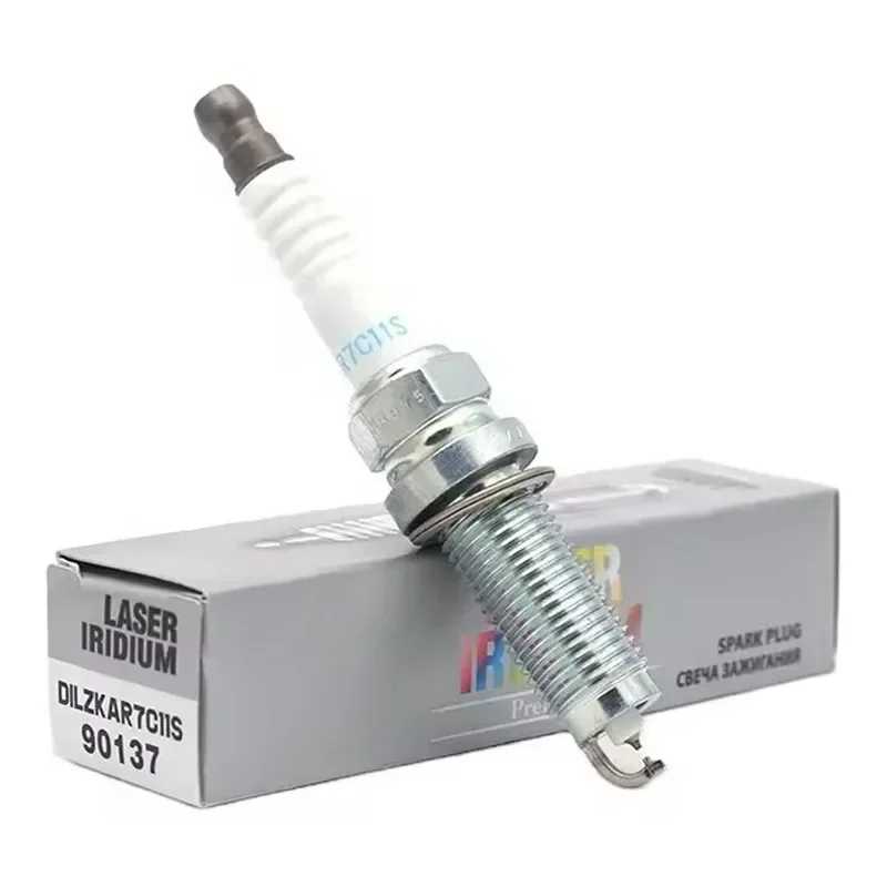 Dual Iridium Spark Plug For Honda HR-V Jazz Vezel 1.3L 1.5L L15B1 L15B3 L13B L13B2 L15B4 L15BY Candles 4/6PCS 90137 DILZKAR7C11S