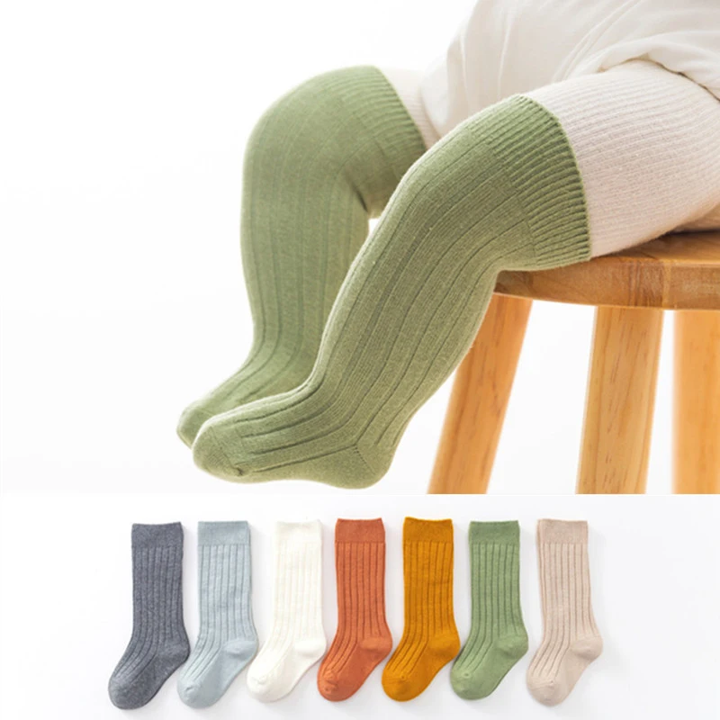 

Winter New Toddler Mid Socks Newborn Baby Kids Soft Solid Velvet Socks Autumn Girls Infant Boys Cute Boneless Socks 0-5Y