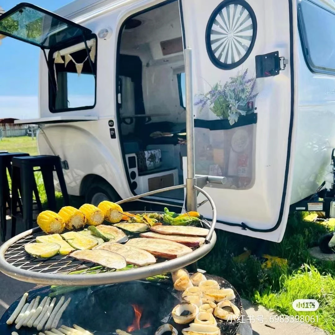 Accessori da campeggio personalizzati per rimorchio, set completo di forniture per esterni, adatti per rimorchi da campeggio fuoristrada 4x4, roulotte e camper - Image 4