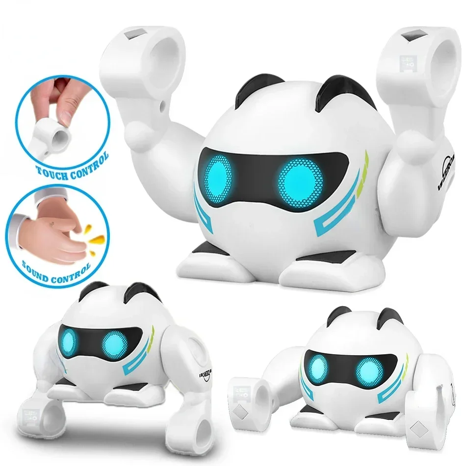 K24 Technology Voice Touch Music 360° Dancing Robot Electronic Smart Educational Intelligent Tumbling Toys for Children Kid Gift 2