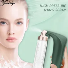 

1600kp High Pressure Oxygen Injection Machine Portable Handheld Nano Mist Moisturizing Facial Sprayer Airbrush Facial Humidifier