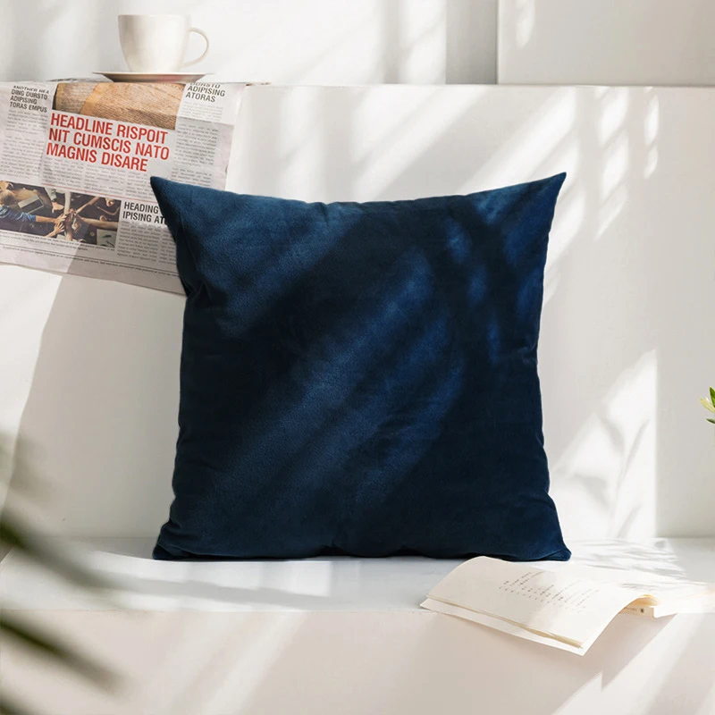 Luxurious Velvet Cushion Cover for Sofa - Nordic Decorative Pillow Cover, 30x50cm