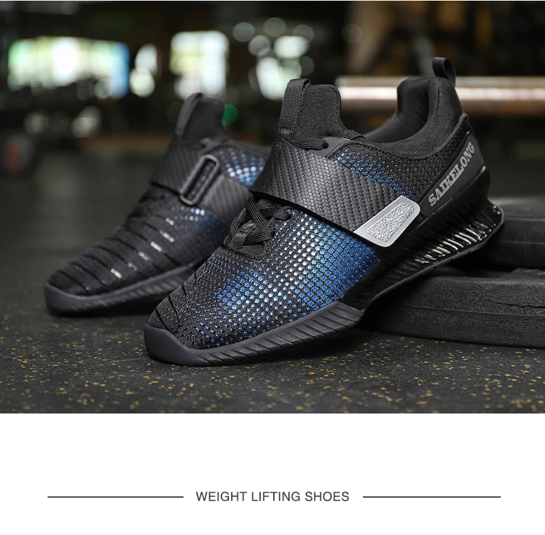 Jumpmore Professionelle Gewichtheberschuhe, Kniebeugen- und Kreuzheben-Trainingsschuhe, Größe 39–46 – Detail 25