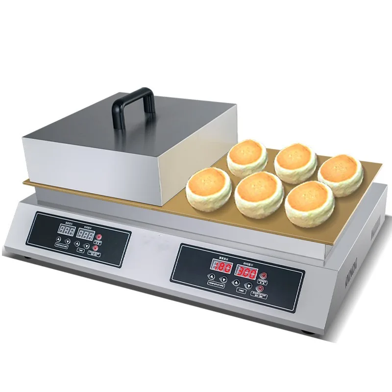 

Electric Soufflé Machine Commercial Dorayaki Cookie Maker Pure Copper Digital Snack Double-headed 2600W FC-S36-2