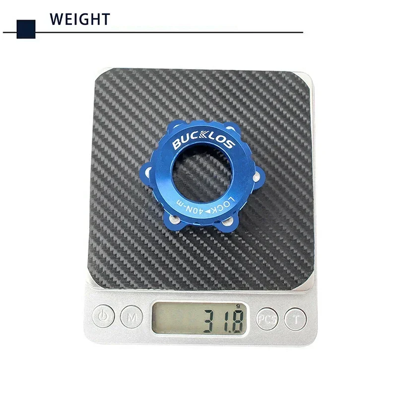 Centerlock Lockring Adapter Bicycle Center Lock Disc Rotor Lock Cover Ring Conve