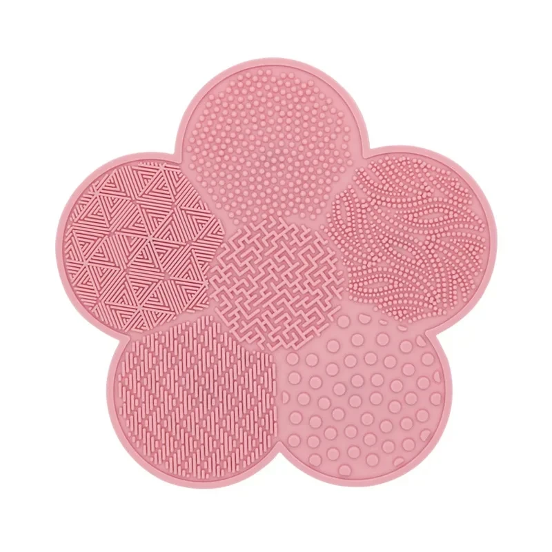 Silicone Makeup Brush Cleaning Bowl and Soft Scrubber Mat