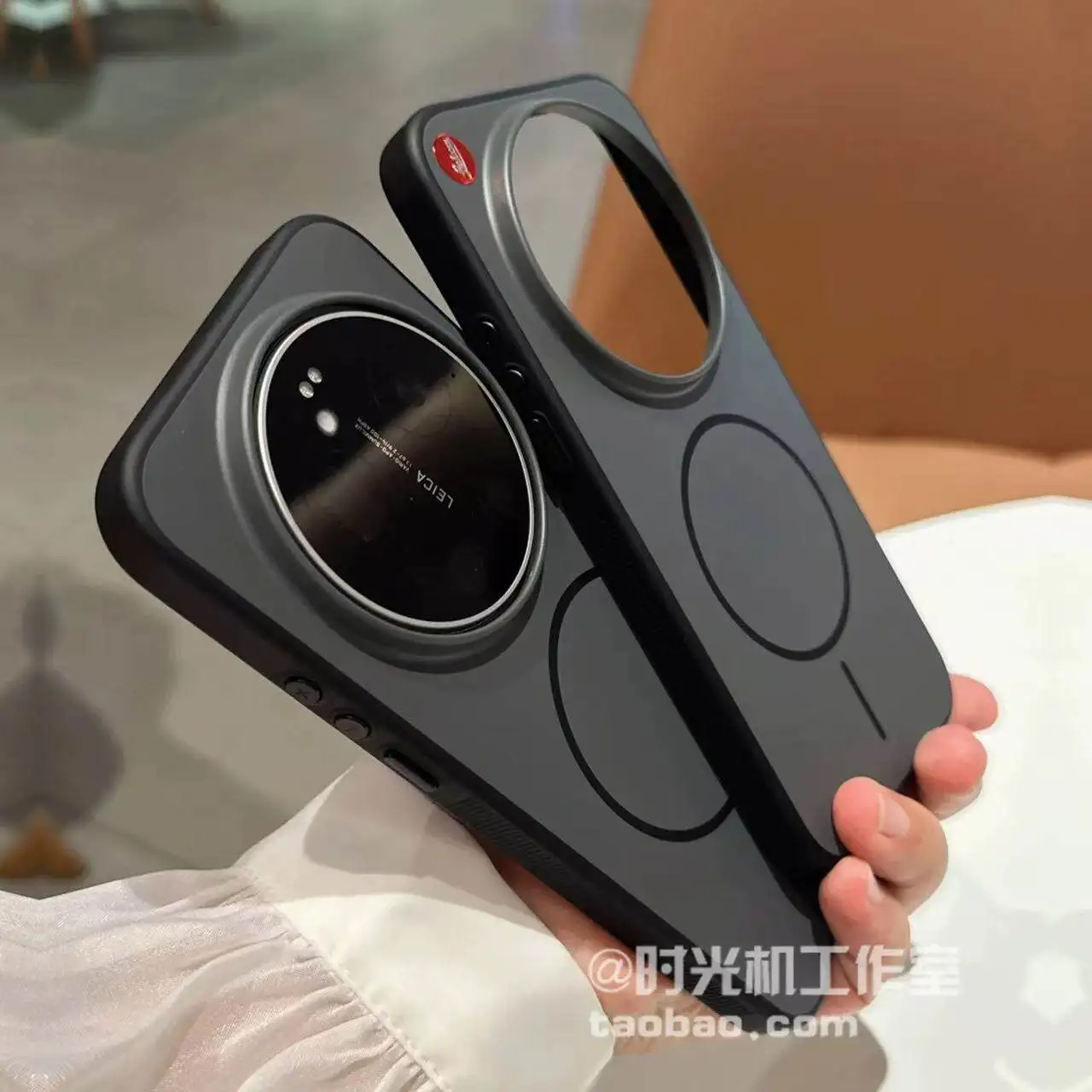 Elegant Magnetic Thin Ring Anti-Drop Case with Wireless Charging Compatibility
