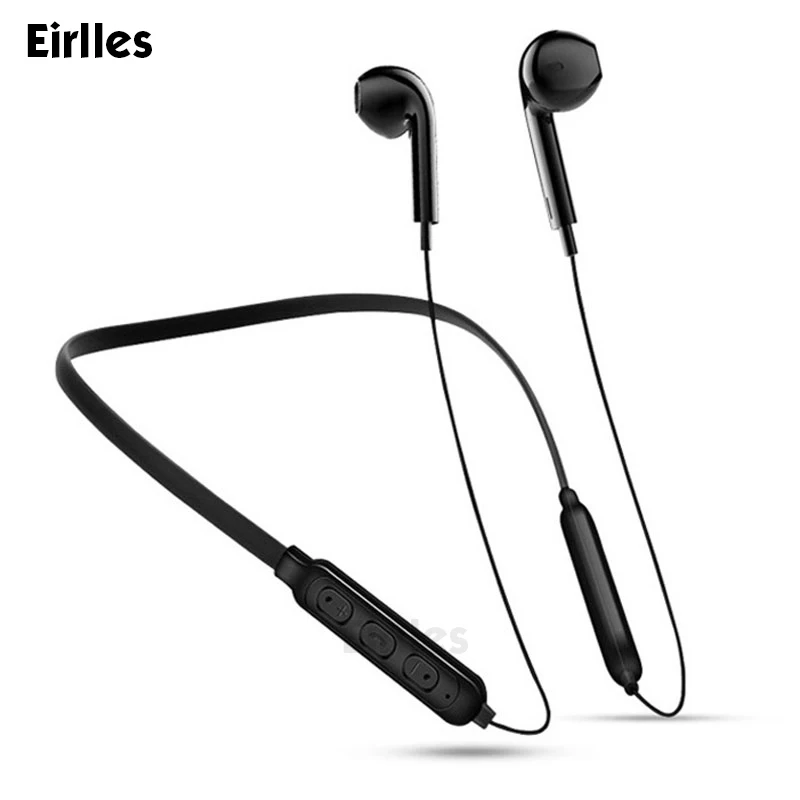  Mobile Phone Bluetooth Headphones Neck Stereo Noise Cancelling Universal Sport Mobile for Phone Bluetooth Earphones & Headphones