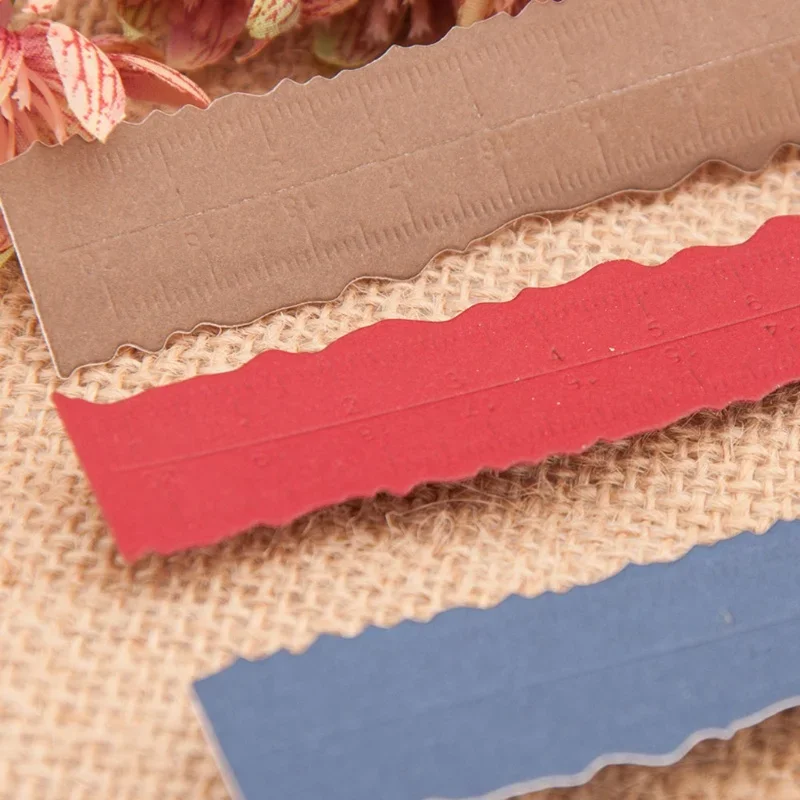 Ruler Metal Cutting Die Creative Irregular Shape Embossing Script Stencils metal cutting dies embossing cutting die cutting dies