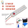 1S 3S 4S 18650 Lithium Battery Pack Battery Level Display Panel LED Percentage Indicator Tester Li-po Li-ion Capacity Indicator 1
