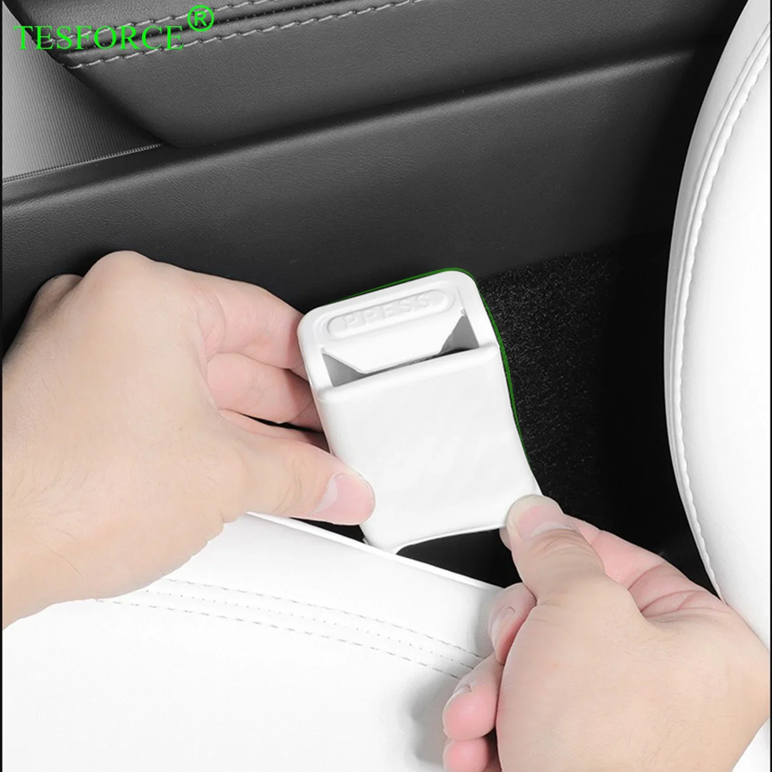 Seat Belt Silicone Protector Full Cover Seatbelt Buckle Base Covers For Tesla Model Y Juniper -2025 Model 3