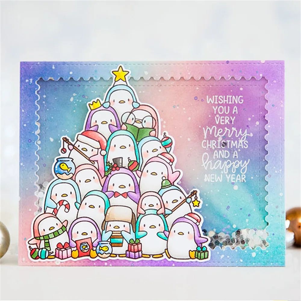 Set Timbri E Fustelle Natalizie Qoiseys – Orsetto E Forme In Silicone E Acciaio – Per Biglietti, Scrapbooking, DIY