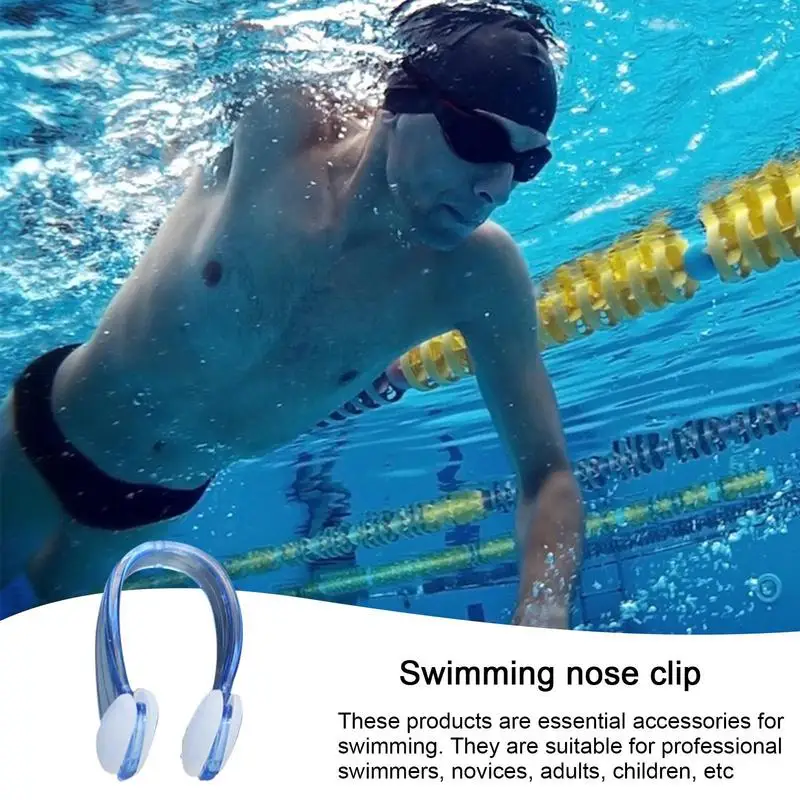 Nose Clip For Swimming Swimming Nose Clip Nose Protector Soft Silicone Latex Nose Plugs For Kids And Adults 2