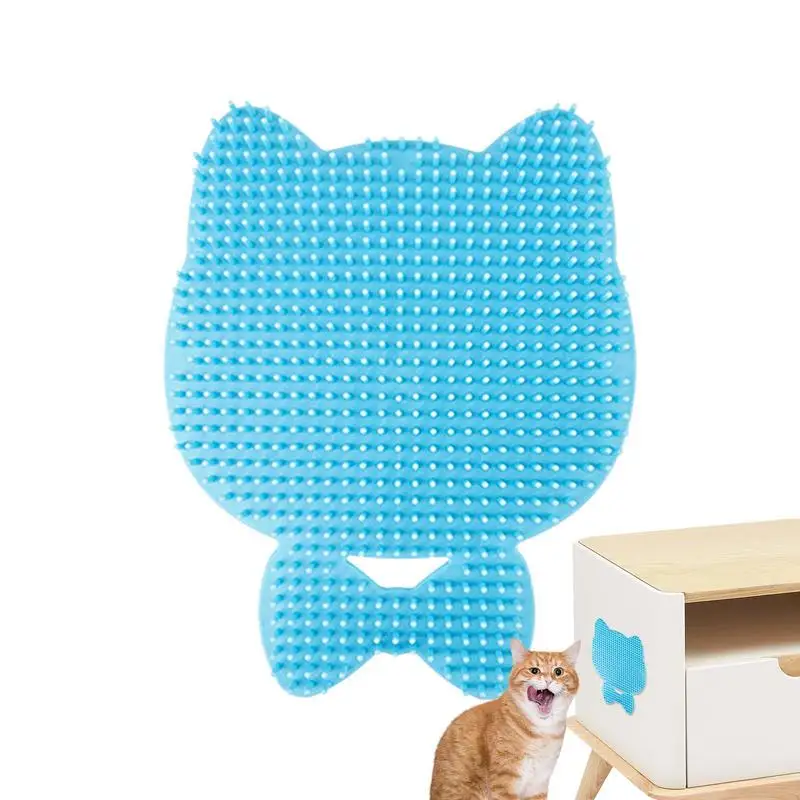 

Cat Corner Brush Cat Wall Scratcher Wall Corner Scratcher Comb Moderate Hardness Cat Massager Cat Self Groomer On The Wall