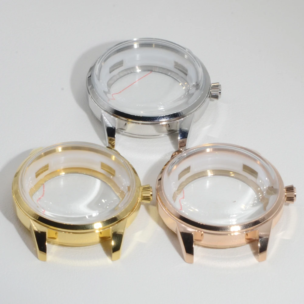 Elegant 40mm Sapphire Dive Watch Case – Men's DIY Accessory