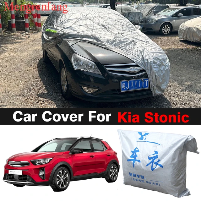 Full Car Cover For Kia Stonic Outdoor Anti-UV Sun Shade Snow Rain Ice Fog  Resistant SUV Cover - AliExpress