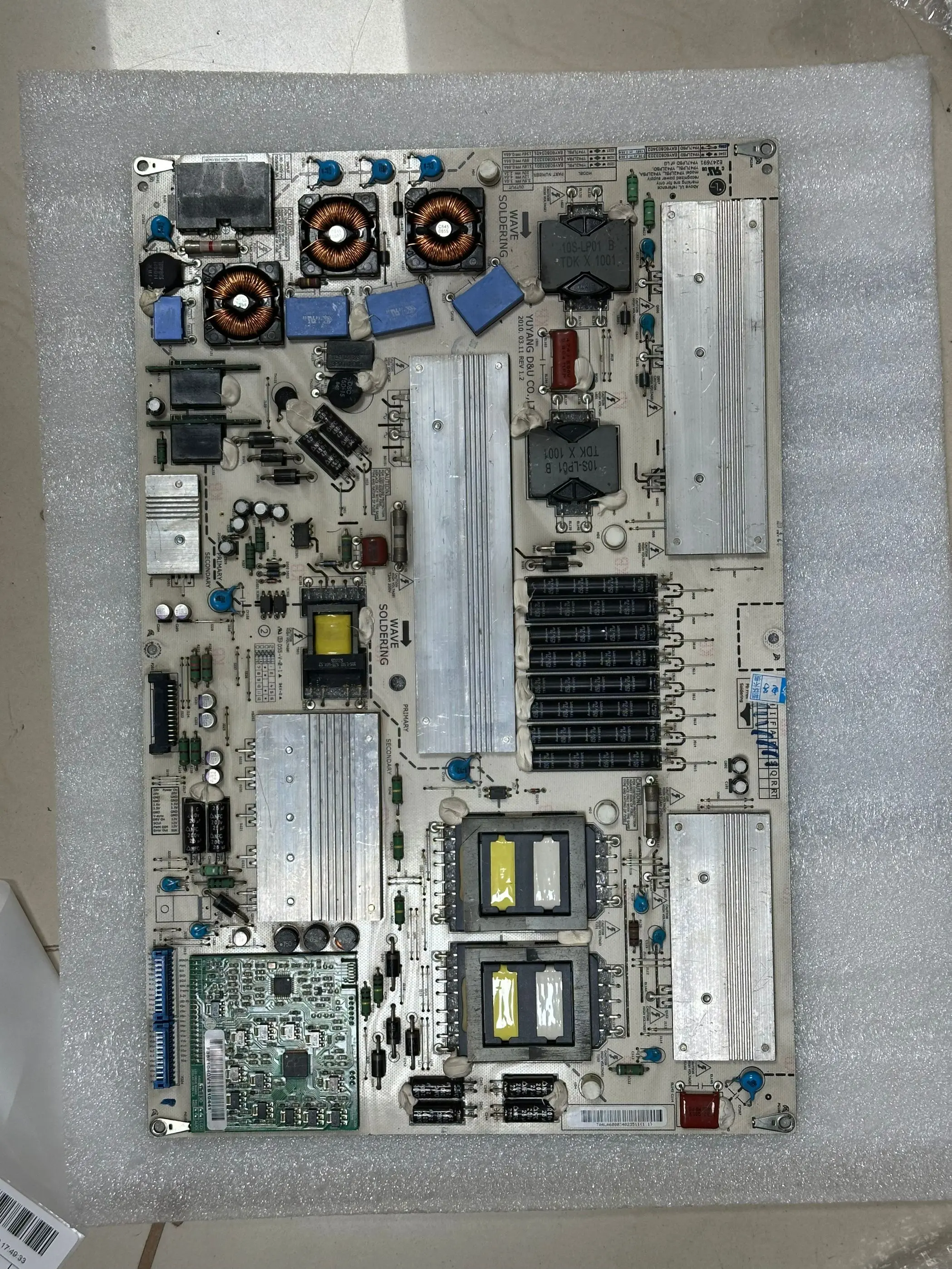 Original LG 47LE5300-CA power supply board EAY60803402 YP47LPBD