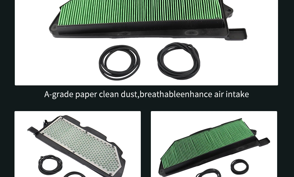 JSRAOIMG Motorrad-Luftfilter und Ölfilter-Kit mit O-Ring für Honda ​Pioneer 1000 2016 2017 2018 2019 2020 2021 2023 2024 – Detail 11