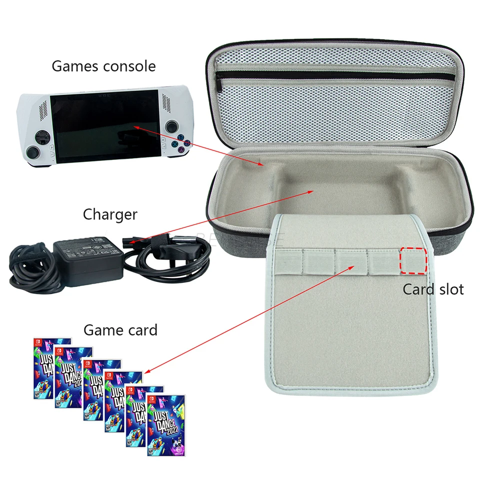 CUSTODIA DA VIAGGIO originale ASUS ROG ALLY console di gioco portatile