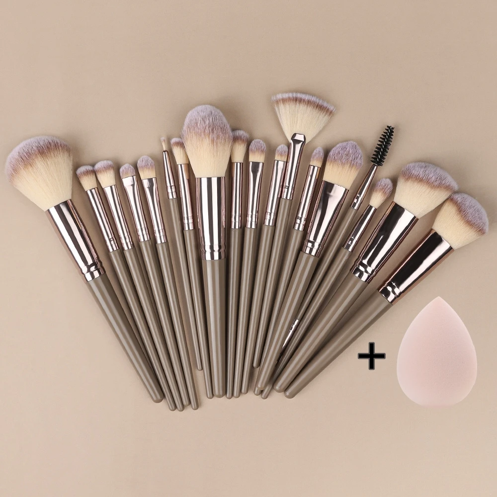 Professional Makeup Brush Set - Super Soft Brushes for Blush, Highlighter, Foundation, Concealer, and Eyeshadow