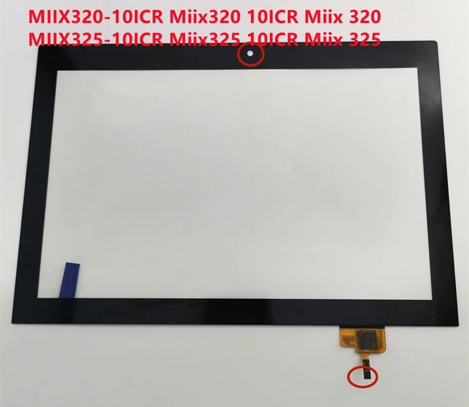 10.1 ''Per Lenovo Miix320-10Icr Miix320 10Icr Miix 320 Miix325-10Icr Miix325 10Icr Miix 325 Pannello In Vetro Digitalizzatore Touch Screen