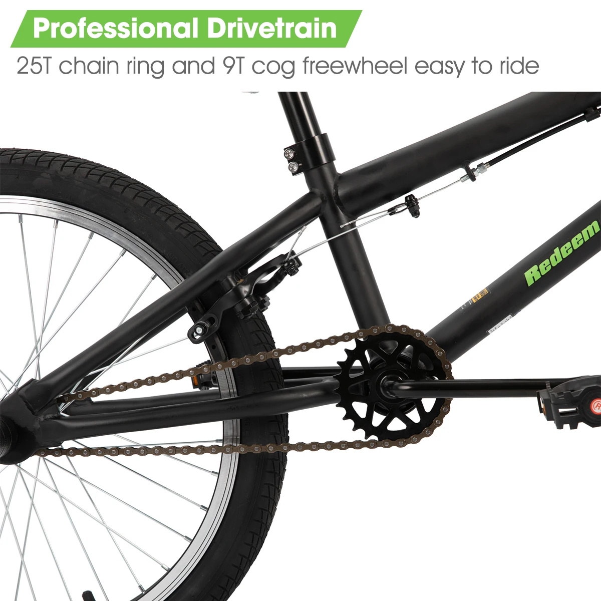 Hiland 20インチフリースタイルBMXバイク：初心者から上級者まで使える 
