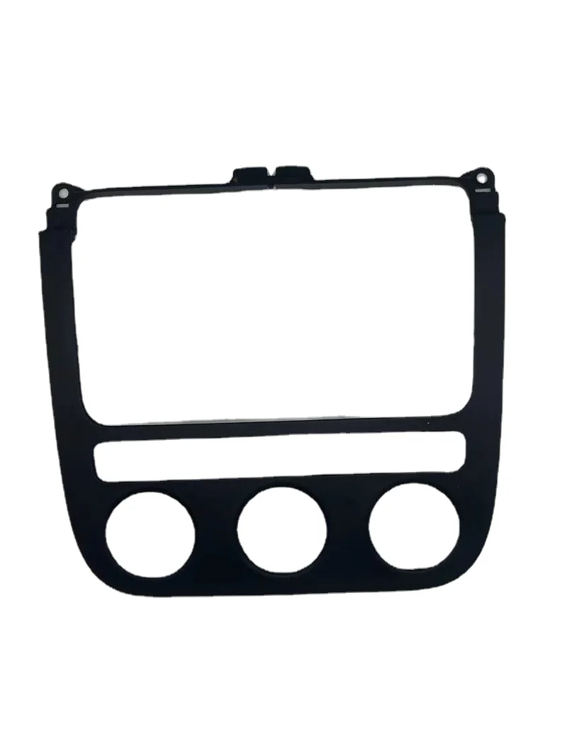 Automatic CD Frame Climate Control Switch Panel Trim Black Radio Trim for VW Je.tta 2005 2006 2007 2008 2009 2010 1KD 858 069