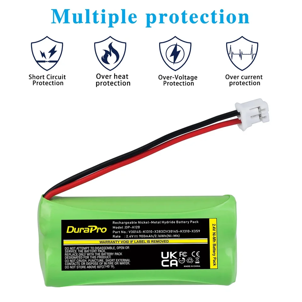 2 X Blackcell Batteria Siemens Gigaset V30145-K1310-X359 - Foto 2