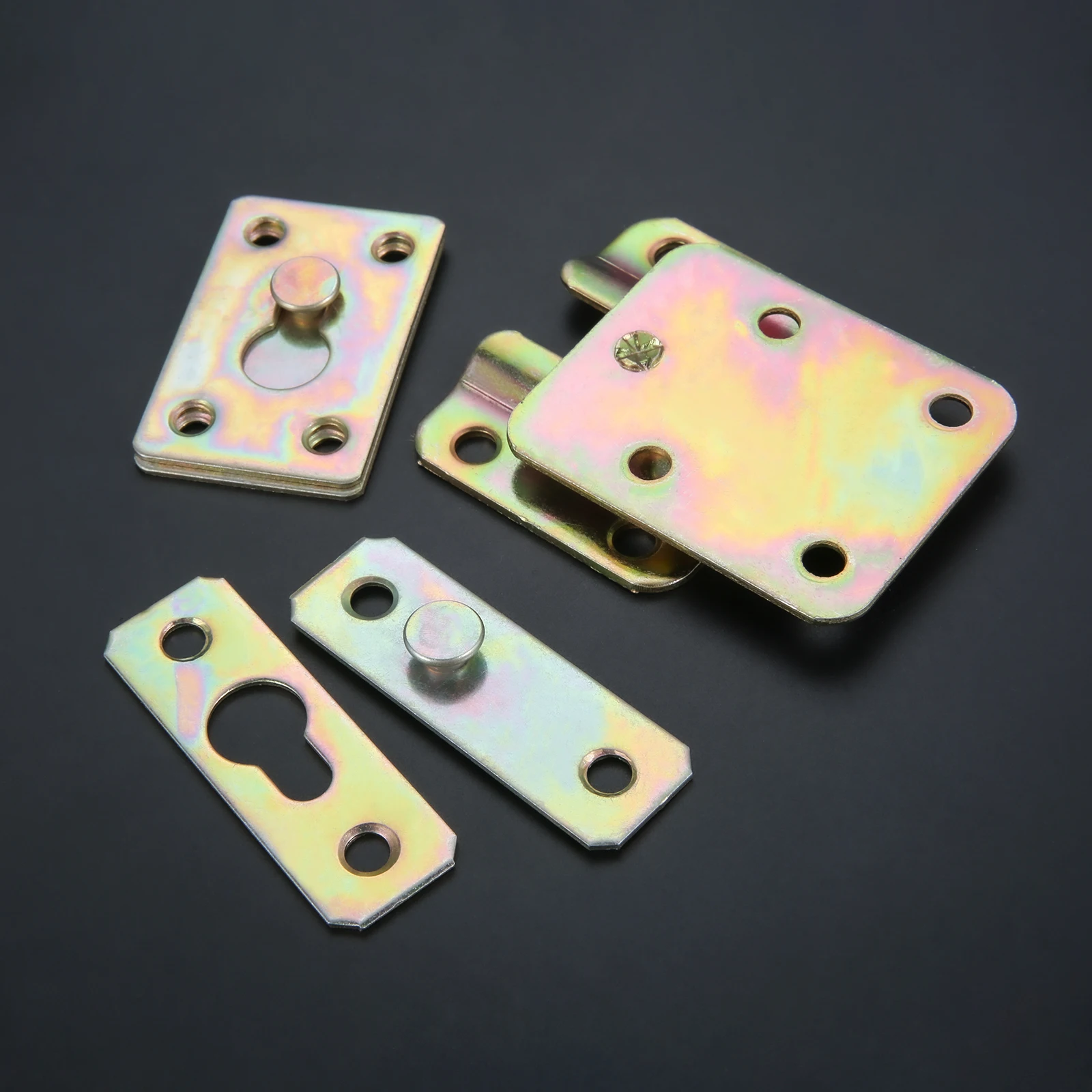 staffe for montaggio a incasso, 1 set gancio in acciaio inossidabile for appendere quadri, opere d'arte, ganci da parete for foto (colore: argento, dimensioni: 53X30mm) (colore: argento, dimensioni: 4