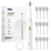 Sejoy 5 Modes Electric Toothbrush Rechargeable 12 Replacement Tooth brush Heads  Adult Ultrasonic Teeth Cleaning 1