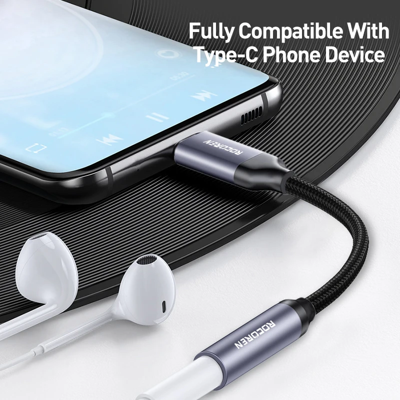 Rocoren USB Type C  3.5mm Aux ̺  , Huawei Honor Oneplus iPhone 15 Plus Pro Max ̾ 3.5  ̾